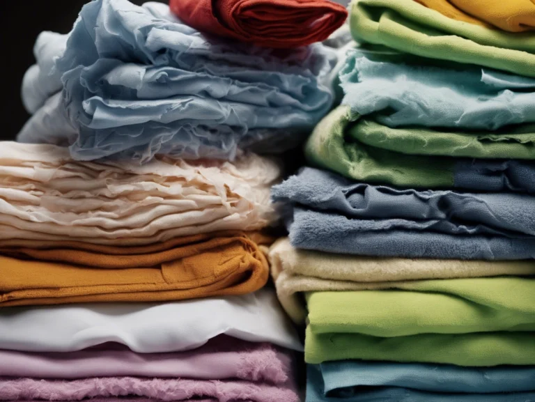 Various Types of Rags and How to Choose the Right Type