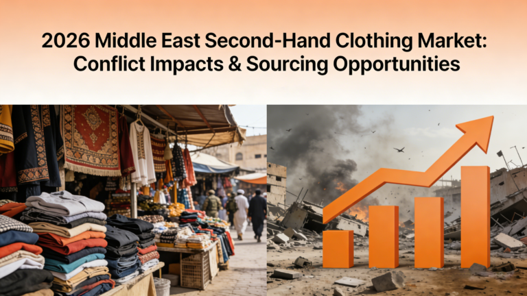 Middle East secondhand clothing Trade: Risks and Opportunities Amid Conflict