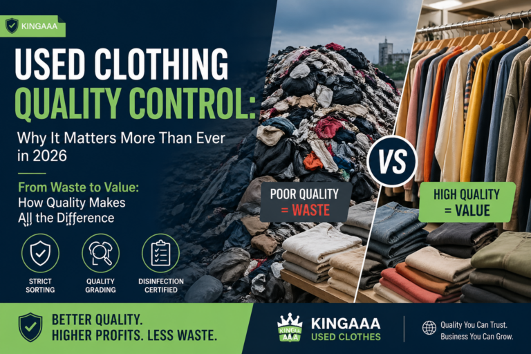 used clothing quality control