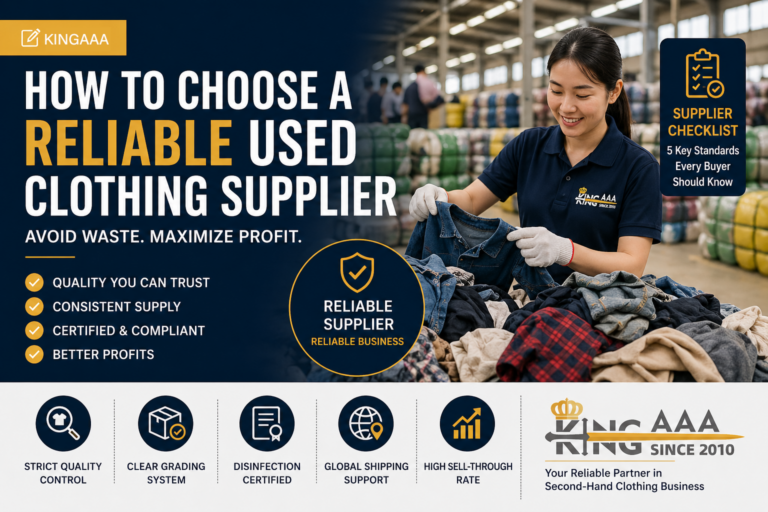Reliable Used Clothing Supplier