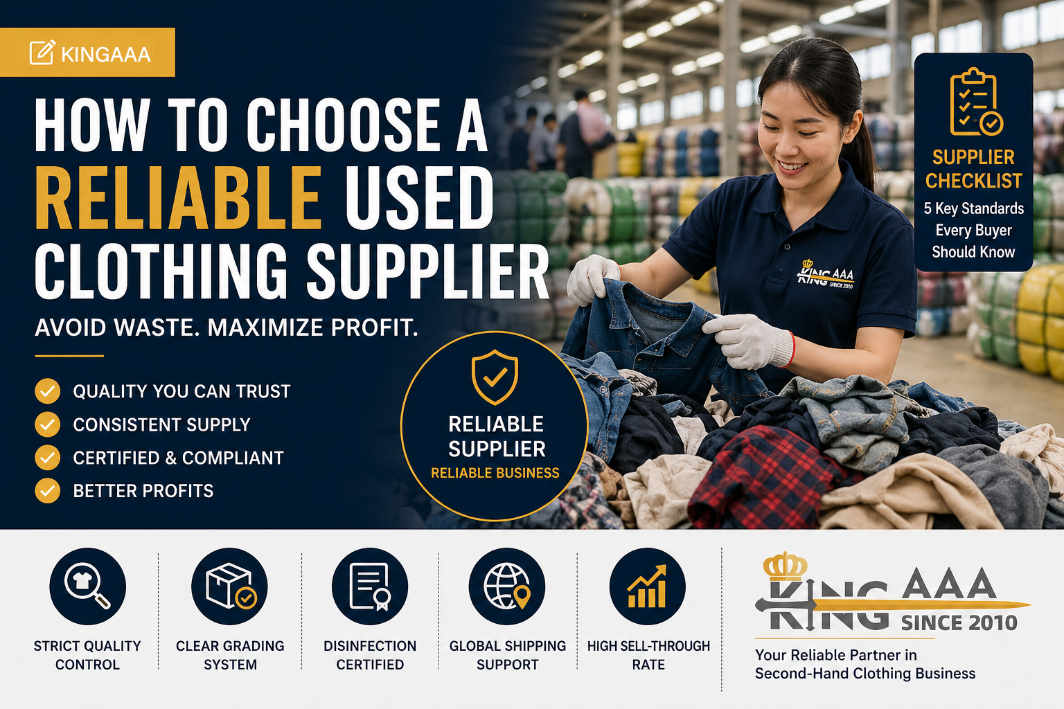 Reliable Used Clothing Supplier