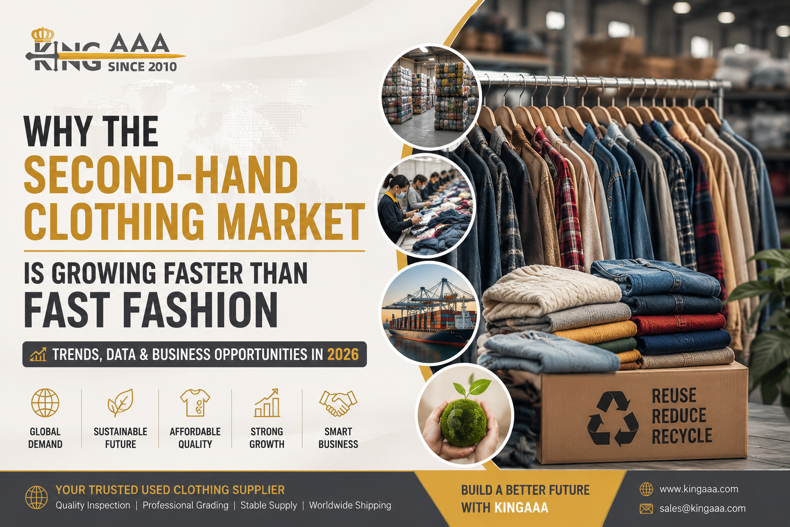 Why the Second-Hand Clothing Market Is Growing Faster Than Fast Fashion in 2026