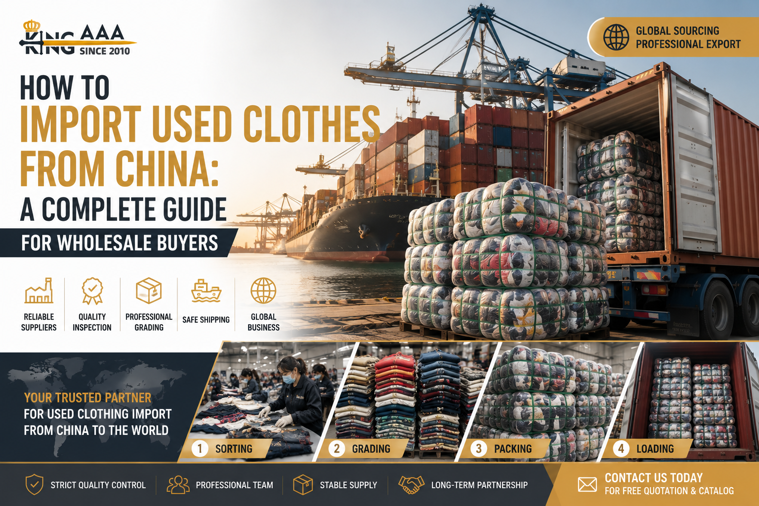 How to Import Used Clothes from China: A Complete Guide for Wholesale Buyers